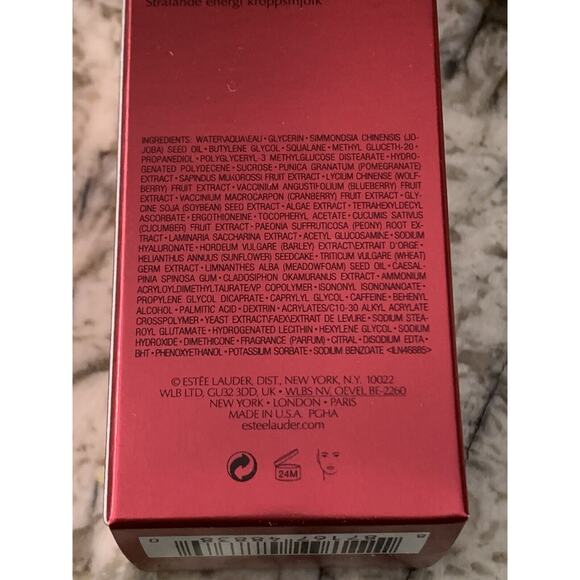 ESTEE LAUDER Nutritious Super Pomegranate Milky Lotion 3.4oz - New Box - Picture 4 of 6